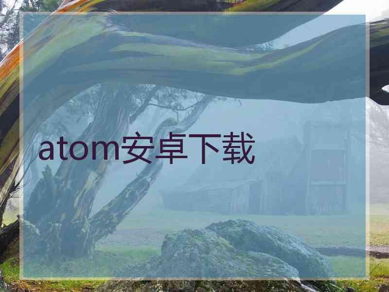 atom安卓下载